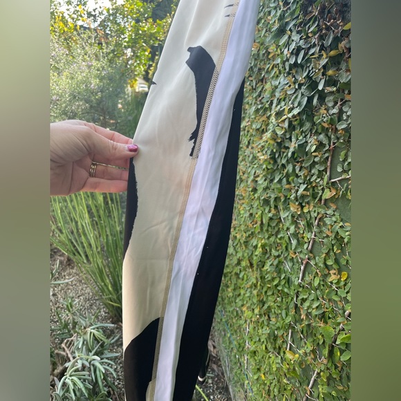 NWT | Björn Borg | High Waist Stripe Print Tights | Size 8/10 - Picture 8 of 14